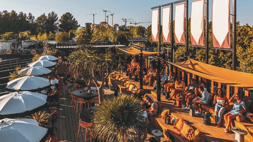 Rooftop des Halles du Lez Montpellier