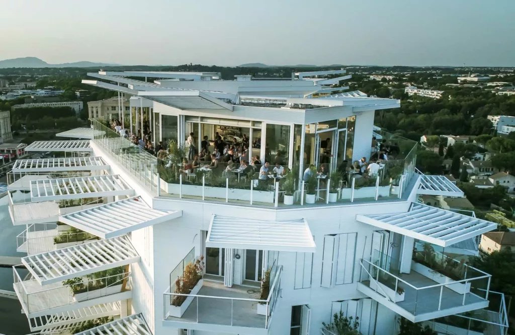 Rooftop de l'Arbre Blanc Montpellier