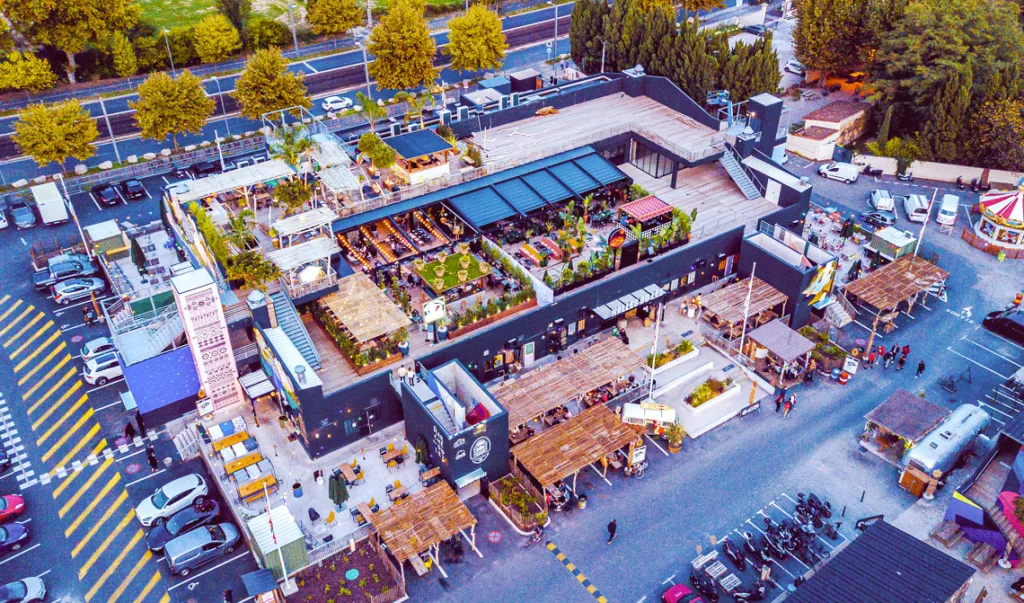 Rooftop des Halles du Lez Montpellier