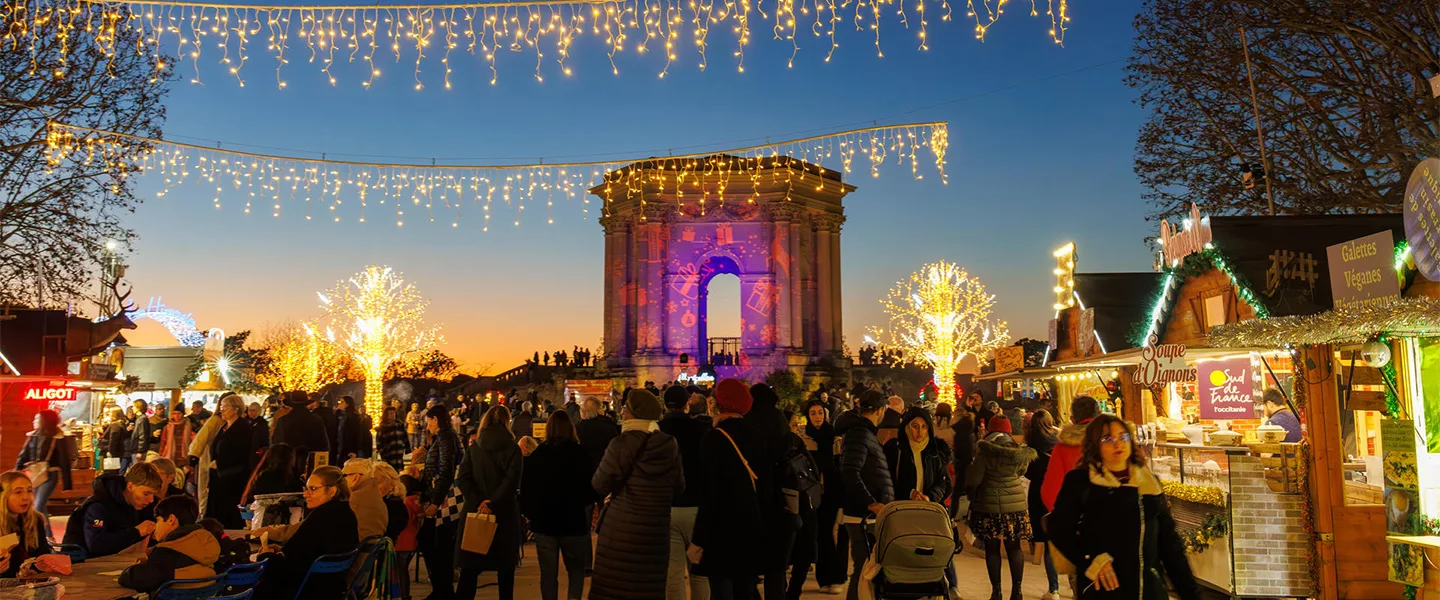 Top 5 des marchés de Noël dans l’Hérault